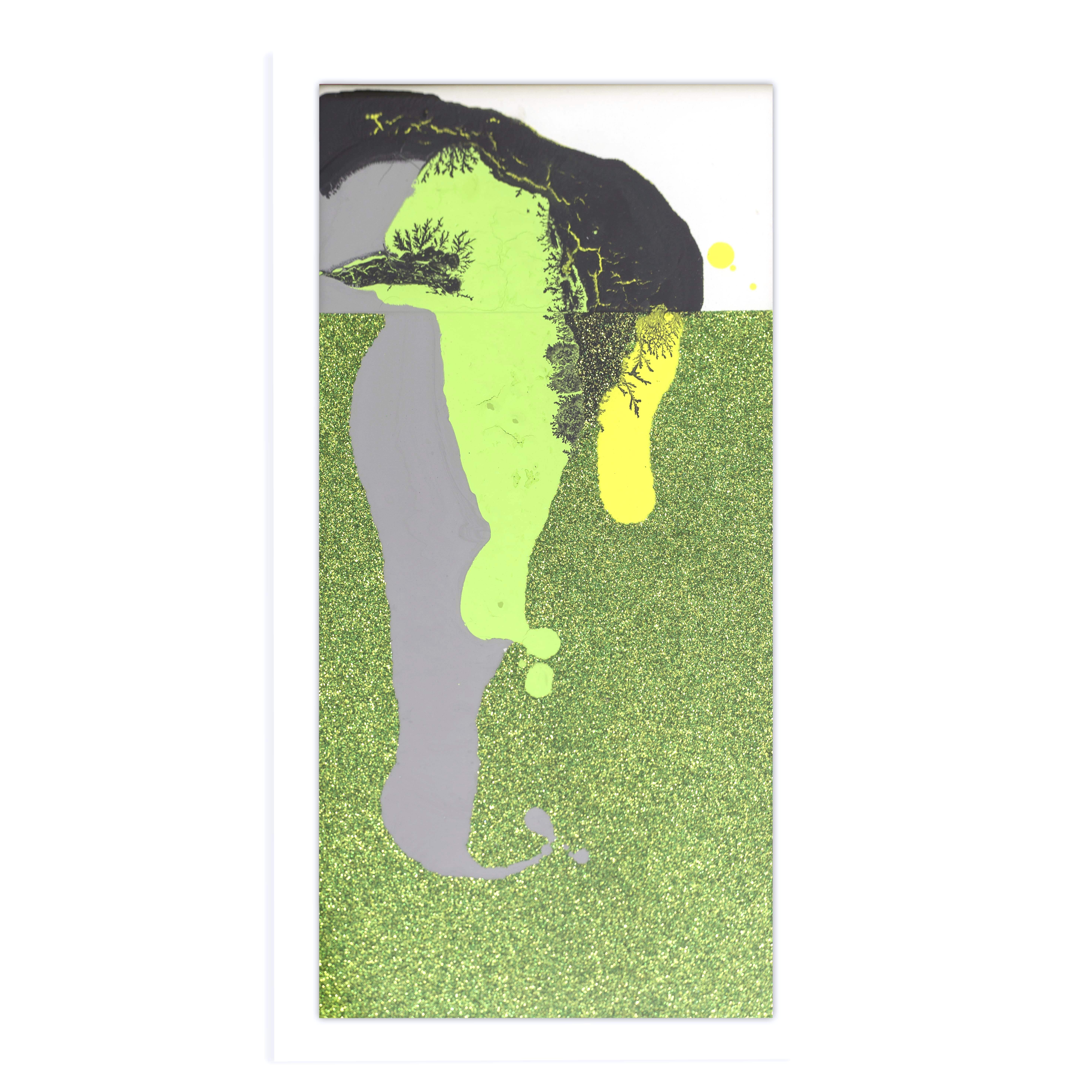 ornitorinco urbano, 2019, tecnica mista su tela, cm 43 x23 - ph. by F. Morlupi